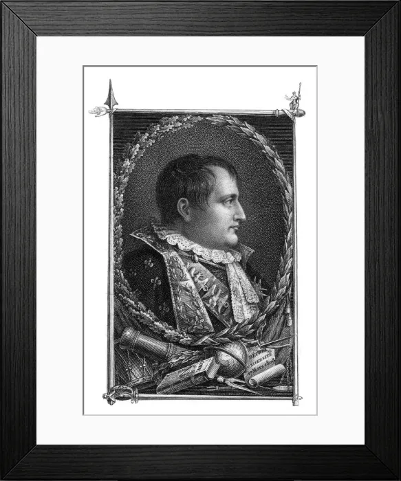 Framed Print : Napoleon Bonaparte, French general and Emperor Framed Print : Napoleon Bonaparte, French general and Emperor
