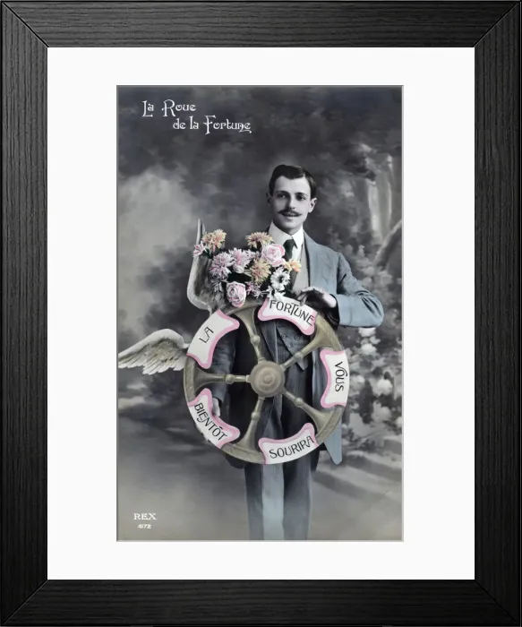 Framed Print : La Roue de la Fortune, ( the Wheel of Fortune), 1906 Framed Print : La Roue de la Fortune, ( the Wheel of Fortune), 1906