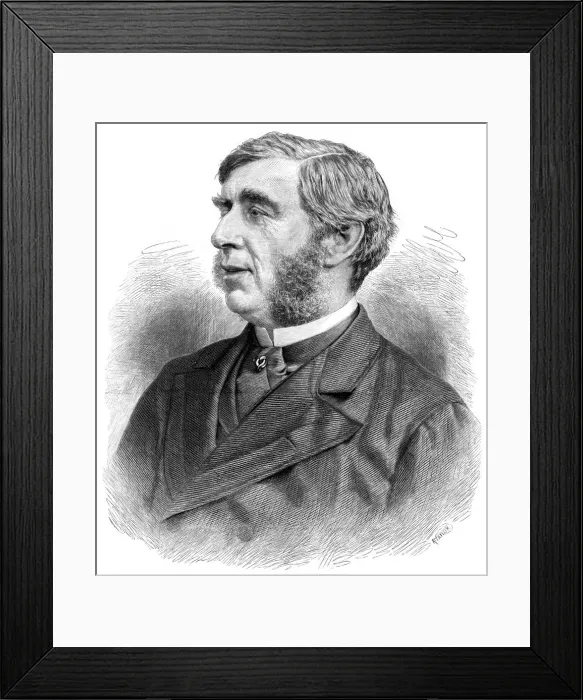 Framed Print : George Joachim Goschen, Chancellor of the Exchequer, 1887. Artist: R Taylor Framed Print : George Joachim Goschen, Chancellor of the Exchequer, 1887. Artist: R Taylor