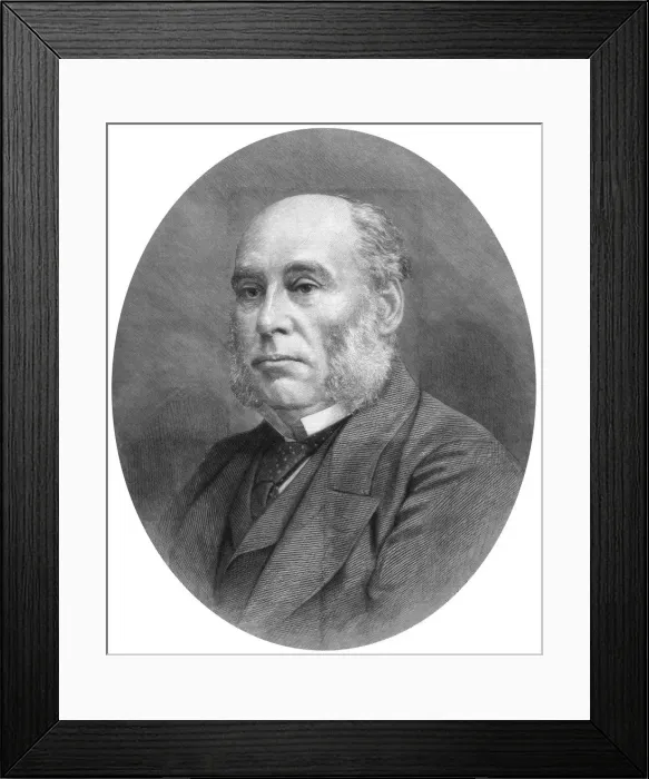 Framed Print : WH Smith, MP, First Lord of the Treasury, 1887. Artist: R Taylor Framed Print : WH Smith, MP, First Lord of the Treasury, 1887. Artist: R Taylor