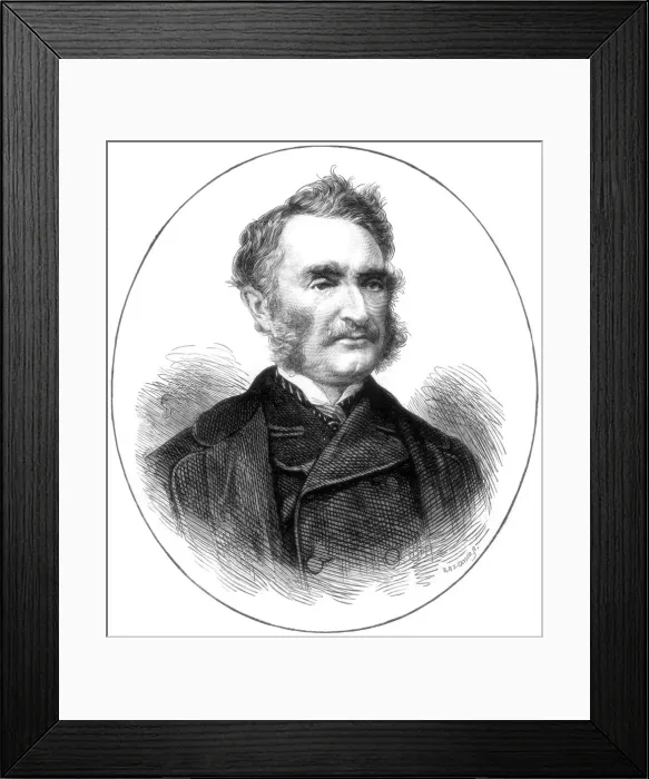 Framed Print : Sir Hope Grant, British general, 1875. Artist: R&E Taylor Framed Print : Sir Hope Grant, British general, 1875. Artist: R&E Taylor