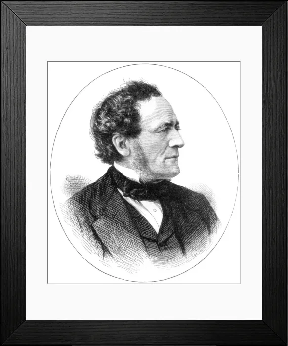 Framed Print : Louis Buffet, Prime Minister of France, 1875. Artist: R&E Taylor Framed Print : Louis Buffet, Prime Minister of France, 1875. Artist: R&E Taylor
