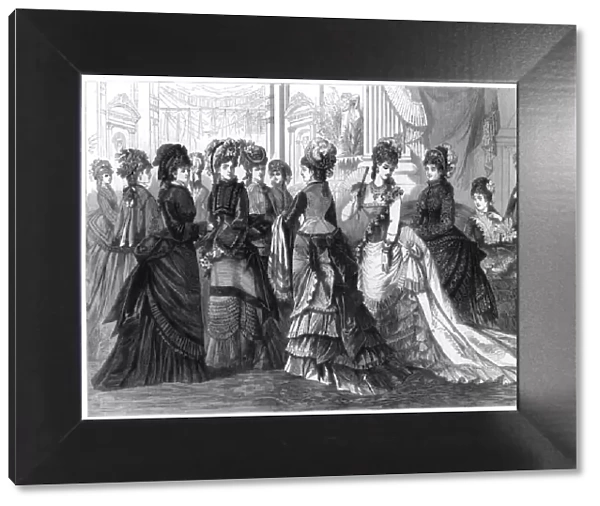 Paris Spring Fashion, 1875