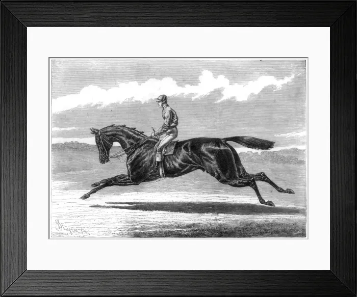 Framed Print : Galopin, Derby winner, 1875. Artist: Crane Framed Print : Galopin, Derby winner, 1875. Artist: Crane
