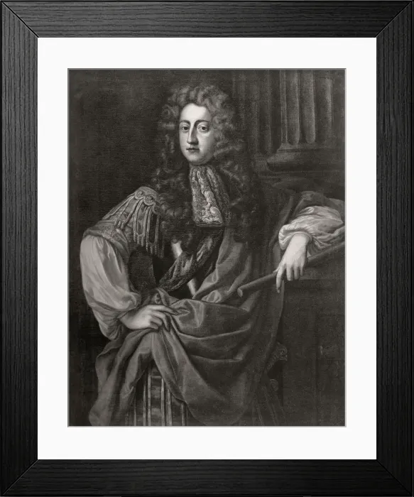 Framed Print : Prince George of Denmark, late 17th century (1906) Framed Print : Prince George of Denmark, late 17th century (1906)