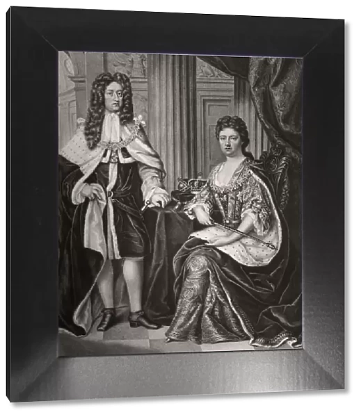 Queen Anne and Prince George of Denmark, late 17th or early 18th century (1906)