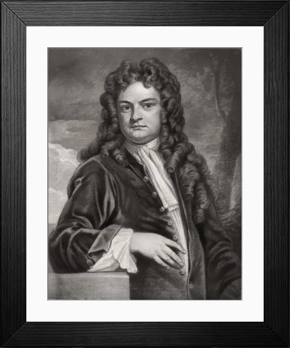 Framed Print : Sir Richard Steele, Irish writer and politician, 1711 (1906) Framed Print : Sir Richard Steele, Irish writer and politician, 1711 (1906)