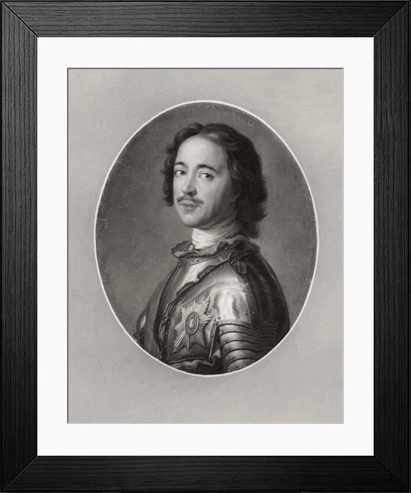 Framed Print : Peter the Great, Tsar of Russia, (1906) Framed Print : Peter the Great, Tsar of Russia, (1906)