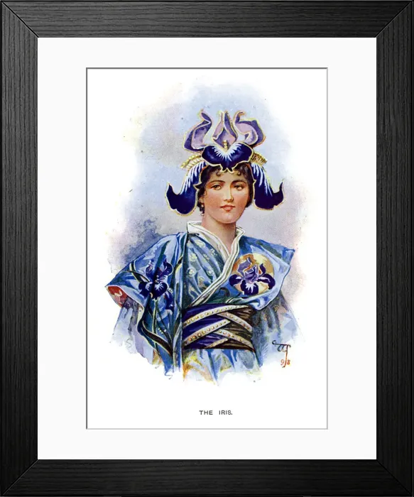 Framed Print : The Iris, 1899 Framed Print : The Iris, 1899