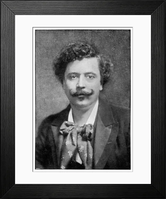 Framed Print : Andrea C Lucchesi, Italian artist, 1899. Artist: WR Rastain & Sons Framed Print : Andrea C Lucchesi, Italian artist, 1899. Artist: WR Rastain & Sons