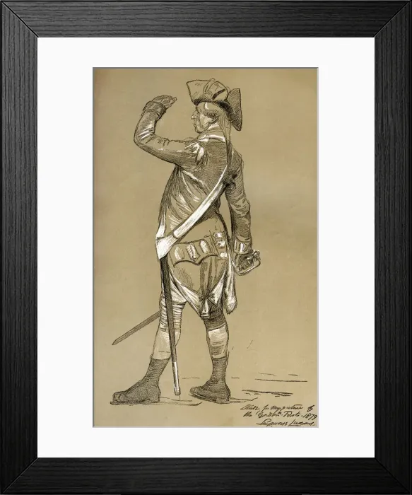 Framed Print : A Study for The Gordon Riots, 1879 (1899) Framed Print : A Study for The Gordon Riots, 1879 (1899)