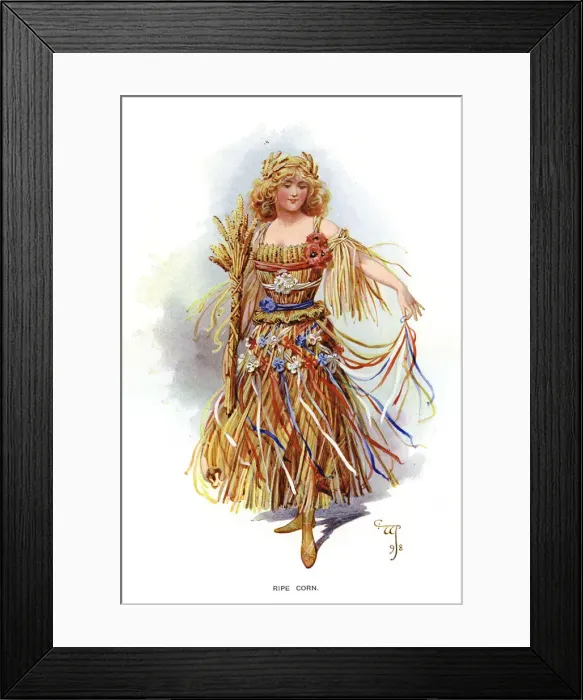 Framed Print : Ripe Corn, 1899 Framed Print : Ripe Corn, 1899