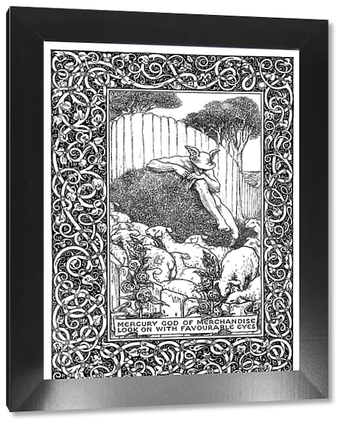 Frontispiece to The Field of Clover, 1899. Artist: Clemence Housman