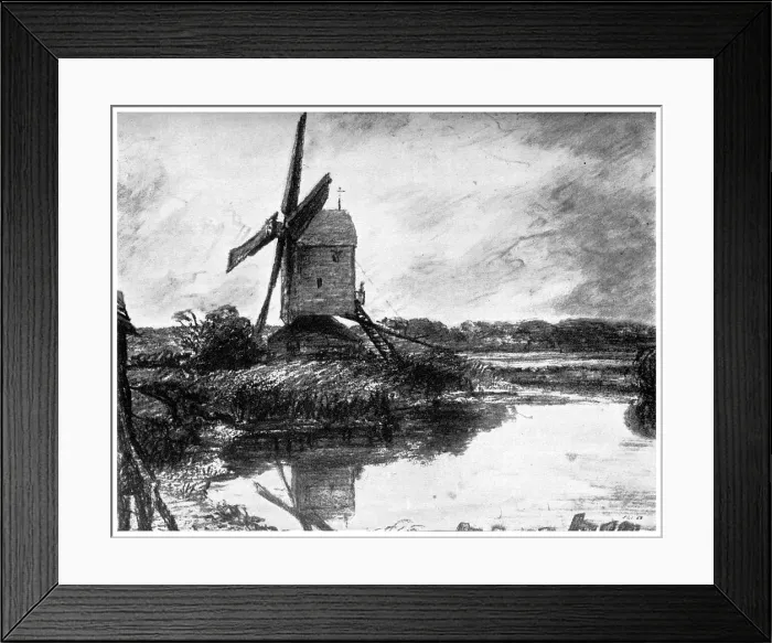Framed Print : A Windmill, 1802 (1899)