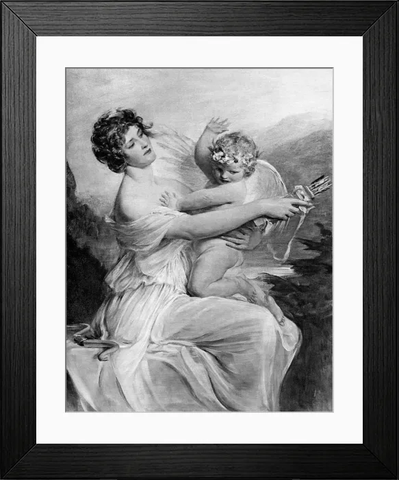 Framed Print : Captive Cupid, 1899 Framed Print : Captive Cupid, 1899