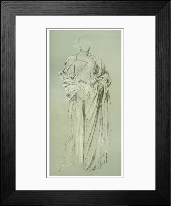 Framed Print : Study of Daphnephoria, c1880-1882. Artist: Frederic Leighton Framed Print : Study of Daphnephoria, c1880-1882. Artist: Frederic Leighton