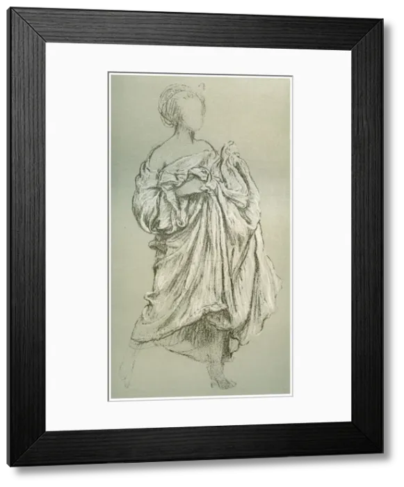 Framed Print : Study of Daphnephoria, c1880-1882. Artist: Frederic Leighton Framed Print : Study of Daphnephoria, c1880-1882. Artist: Frederic Leighton