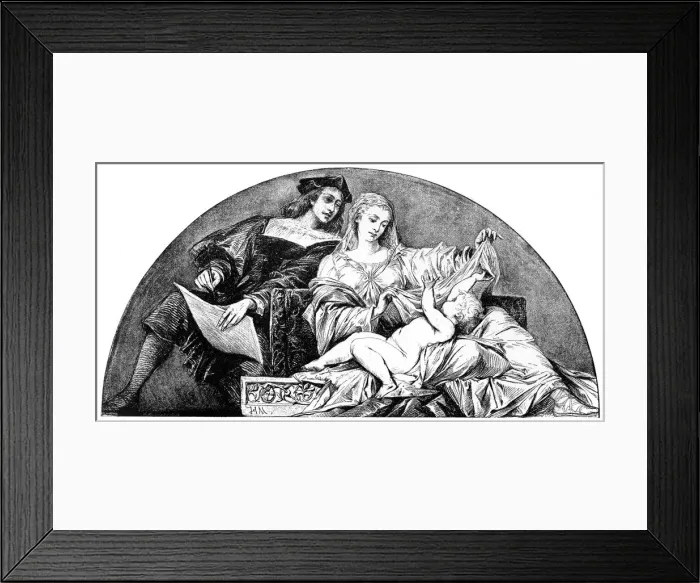 Framed Print : Raphael, Italian Renaissance artist, c1880-1882. Artist: Hans Makart Framed Print : Raphael, Italian Renaissance artist, c1880-1882. Artist: Hans Makart