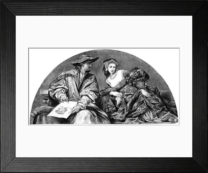 Framed Print : Hans Holbein, German artist, c1880-1882. Artist: Hans Makart Framed Print : Hans Holbein, German artist, c1880-1882. Artist: Hans Makart
