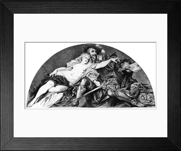 Framed Print : Peter Paul Rubens, Flemish Baroque artist, c1880-1882. Artist: Hans Makart Framed Print : Peter Paul Rubens, Flemish Baroque artist, c1880-1882. Artist: Hans Makart