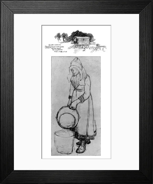 Framed Print : Studies by Edward Stott, 1901 Framed Print : Studies by Edward Stott, 1901