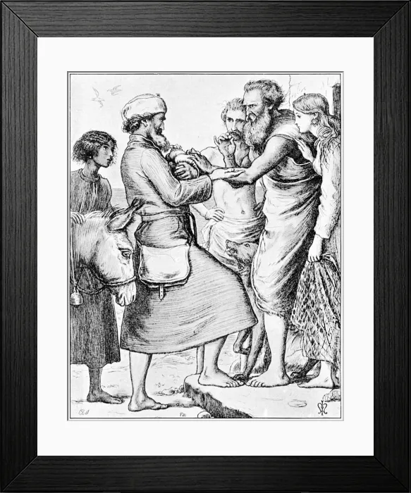 Framed Print : The Pearl of Great Price, 1864 (1901) Framed Print : The Pearl of Great Price, 1864 (1901)