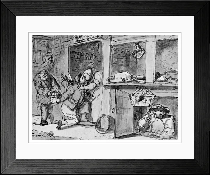Framed Print : Industry and Idleness, 1901 Framed Print : Industry and Idleness, 1901