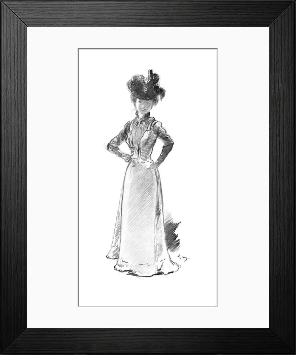 Framed Print : Study, 1901 Framed Print : Study, 1901