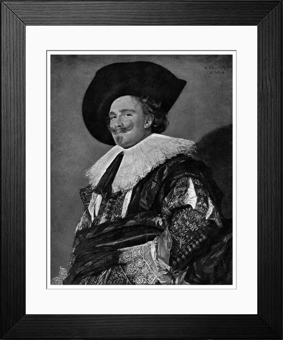 Framed Print : The Laughing Cavalier, 1624 (1901) Framed Print : The Laughing Cavalier, 1624 (1901)