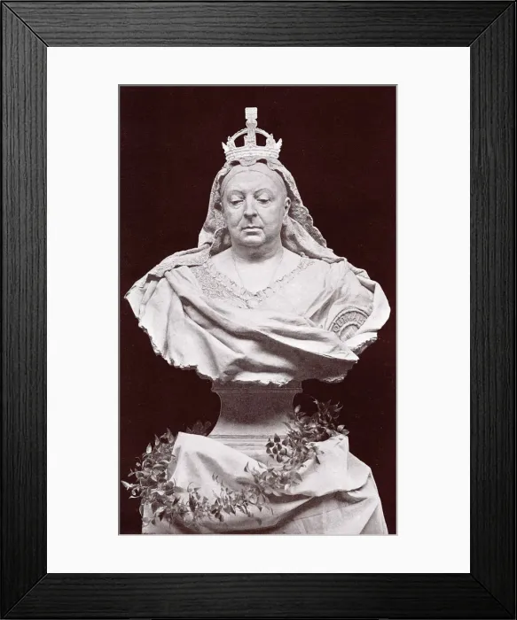 Framed Print : Her Late Majesty Queen Victoria, 1901