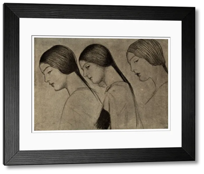 Framed Print : Study, 1901 Framed Print : Study, 1901