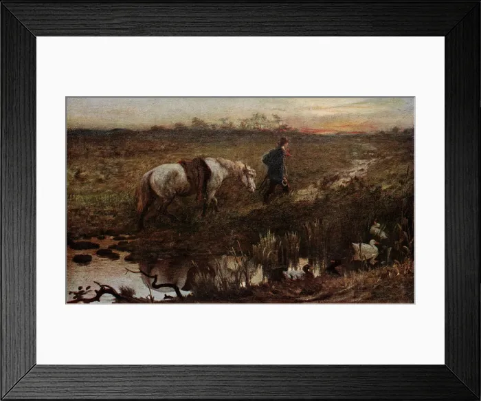 Framed Print : The Cast Shoe, 1865 (1901) Framed Print : The Cast Shoe, 1865 (1901)