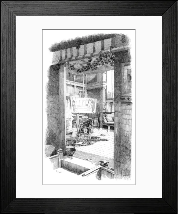 Framed Print : The Studio, c1880-1882 Framed Print : The Studio, c1880-1882