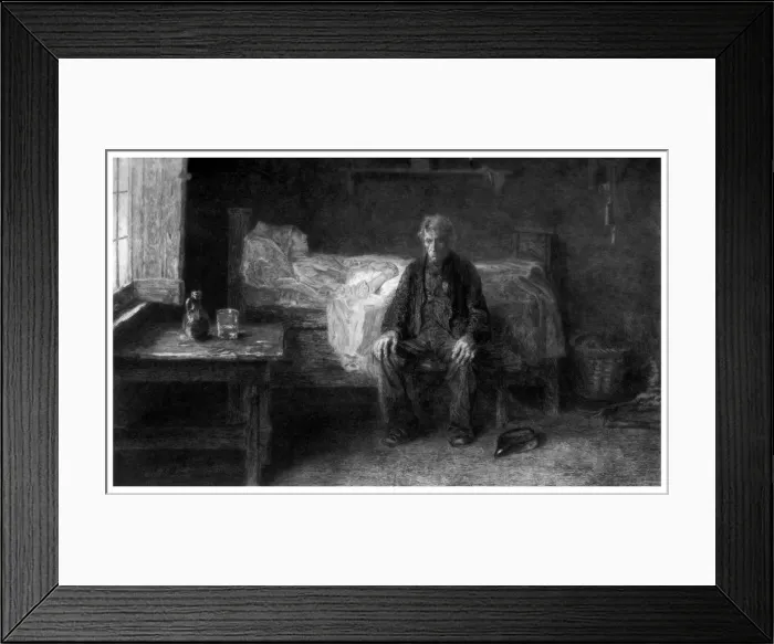 Framed Print : Nothing Left, c1880-1882. Artist: Adolphe Alphonse Gery-Bichard Framed Print : Nothing Left, c1880-1882. Artist: Adolphe Alphonse Gery-Bichard