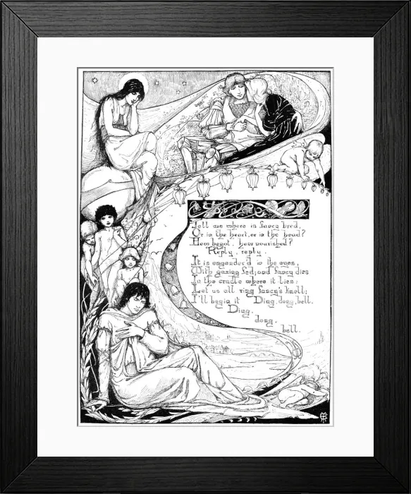 Framed Print : Tell Me Where is Fancy Bread, 1895 Framed Print : Tell Me Where is Fancy Bread, 1895
