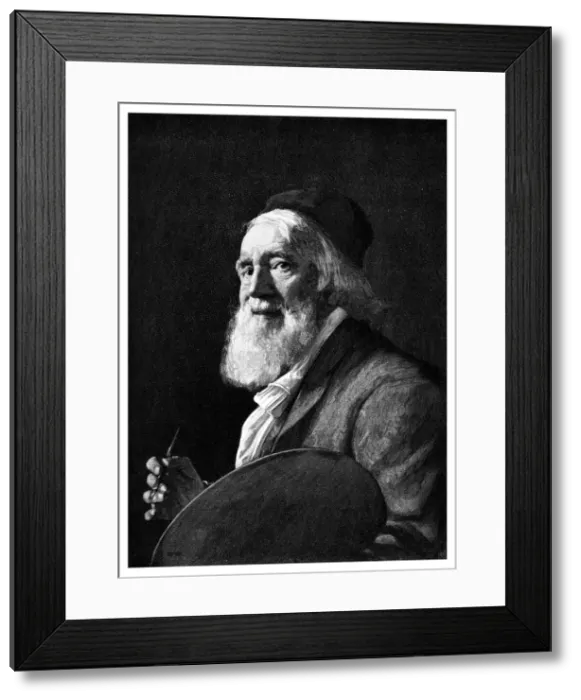 Framed Print : Frederick Henry Henshaw, British artist, 1895. Artist: JM Johnstone Framed Print : Frederick Henry Henshaw, British artist, 1895. Artist: JM Johnstone
