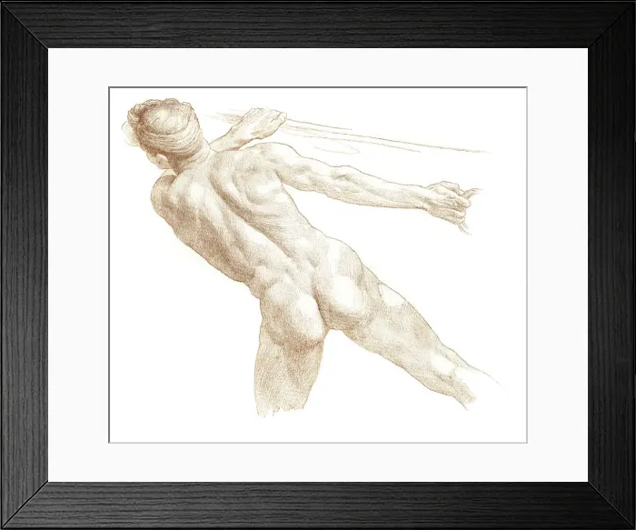 Framed Print : Study, 1895 Framed Print : Study, 1895