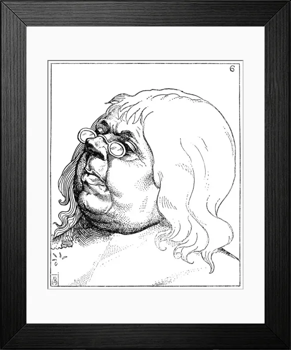 Framed Print : Mr Worldly Wiseman, 1895 Framed Print : Mr Worldly Wiseman, 1895