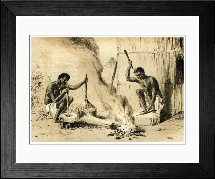 Framed Print : Village Blacksmiths, 1883 Framed Print : Village Blacksmiths, 1883