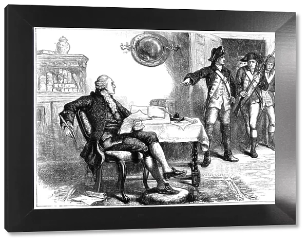 Arrest of William Franklin, New Jersey, 1776 (c1880)