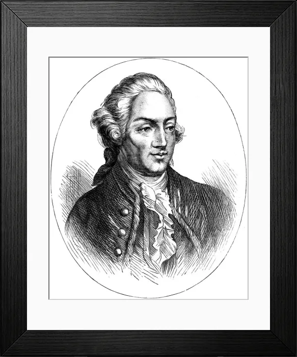 Framed Print : John Hancock, 18th century American statesman, c1880 Framed Print : John Hancock, 18th century American statesman, c1880