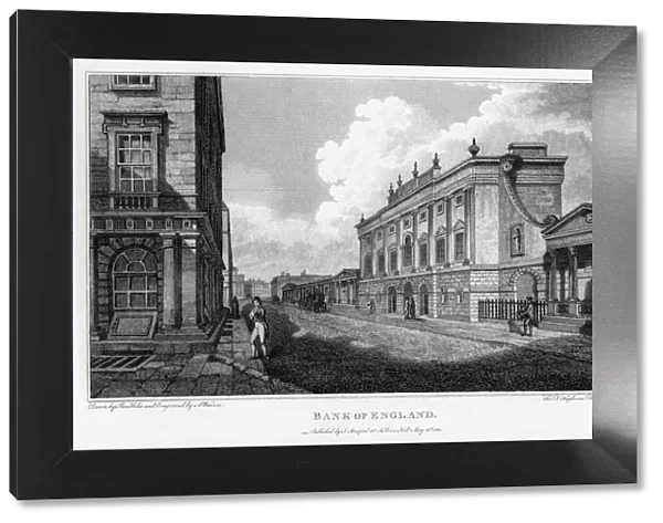Bank of England, City of London, 1805. Artist: A Warren