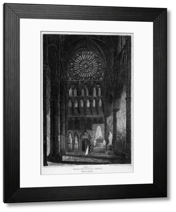 Framed Print : Poets Corner, Westminster Abbey, London, 1815. Artist: Lewis Framed Print : Poets Corner, Westminster Abbey, London, 1815. Artist: Lewis
