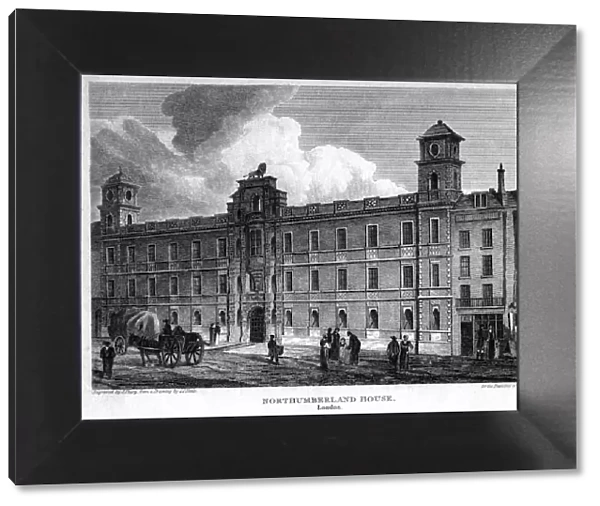 Northumberland House, Westminster, London, 1815. Artist: J Shury