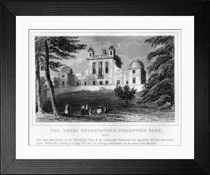 Framed Print : The Royal Observatory, Greenwich, London Framed Print : The Royal Observatory, Greenwich, London