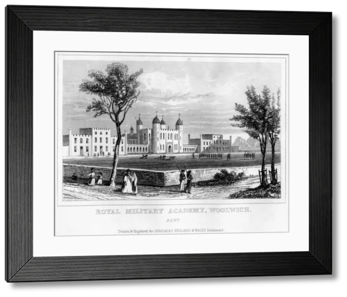 Framed Print : Royal Military Academy, Woolwich, London, 19th century Framed Print : Royal Military Academy, Woolwich, London, 19th century