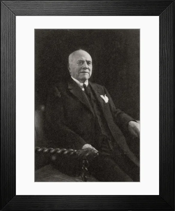 Framed Print : Ernest Cognacq, French retailer, 1912 Framed Print : Ernest Cognacq, French retailer, 1912