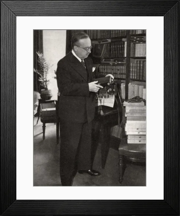 Framed Print : Andre Tardieu, French statesman, 1919 Framed Print : Andre Tardieu, French statesman, 1919