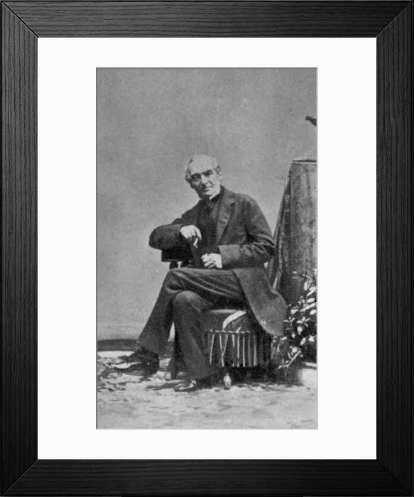 Framed Print : Prosper Merimee, French author, historian and archaeologist, 1861 Framed Print : Prosper Merimee, French author, historian and archaeologist, 1861