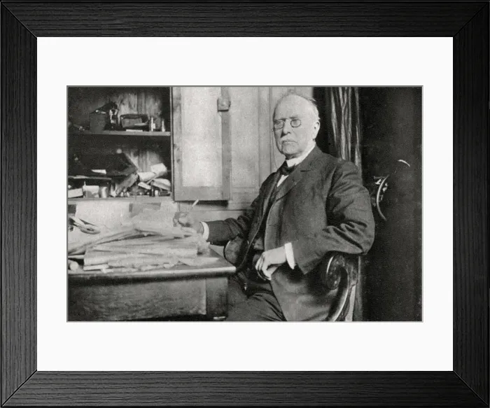 Framed Print : Edouard Branly, French physicist, 1900 Framed Print : Edouard Branly, French physicist, 1900